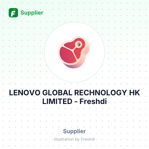 LENOVO GLOBAL RECHNOLOGY HK LIMITED – summary card, no photo uploaded yet