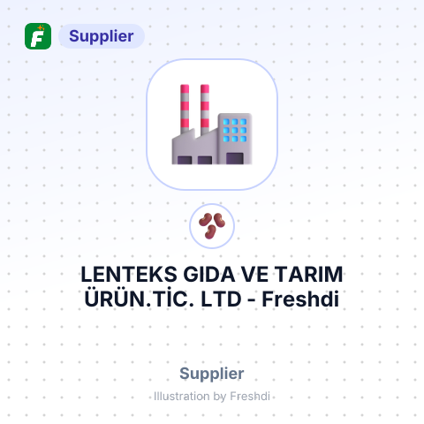 LENTEKS GIDA VE TARIM ÜRÜN.TİC. LTD – summary card, no photo uploaded yet