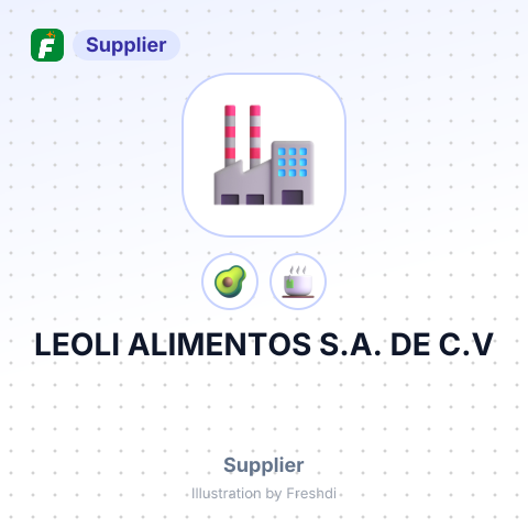 LEOLI ALIMENTOS S.A. DE C.V – summary card, no photo uploaded yet