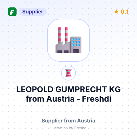 LEOPOLD GUMPRECHT KG – summary card, no photo uploaded yet
