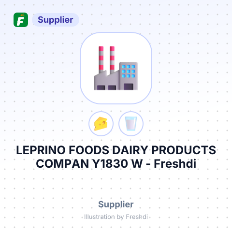 LEPRINO FOODS DAIRY PRODUCTS COMPAN Y1830 W – summary card, no photo uploaded yet