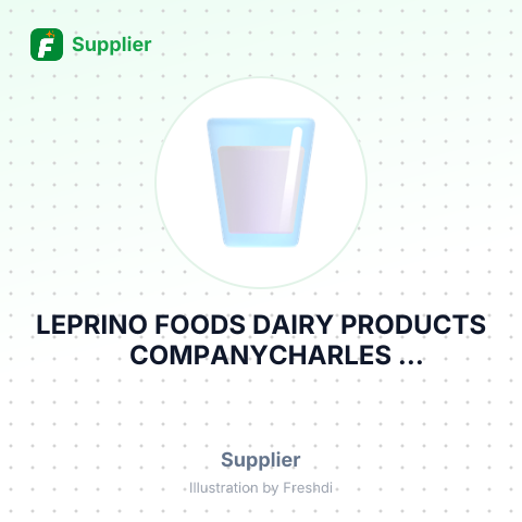 LEPRINO FOODS DAIRY PRODUCTS COMPANYCHARLES LINDGREN1830 WEST – summary card, no photo uploaded yet