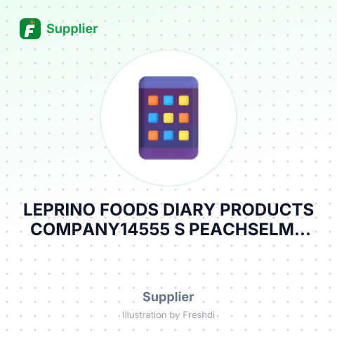 LEPRINO FOODS DIARY PRODUCTS COMPANY14555 S PEACHSELMA CA – summary card, no photo uploaded yet