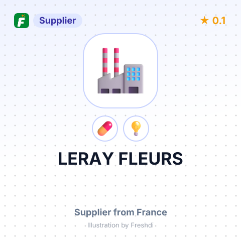 LERAY FLEURS – summary card, no photo uploaded yet