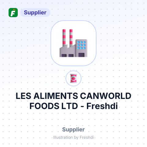 LES ALIMENTS CANWORLD FOODS LTD – summary card, no photo uploaded yet