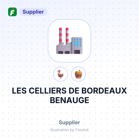 LES CELLIERS DE BORDEAUX BENAUGE – summary card, no photo uploaded yet