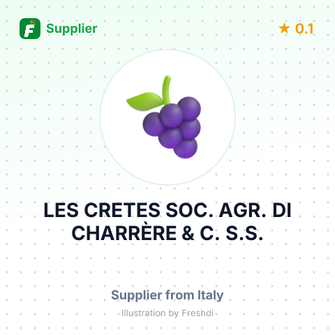 LES CRETES SOC. AGR. DI CHARRÈRE & C. S.S. – summary card, no photo uploaded yet