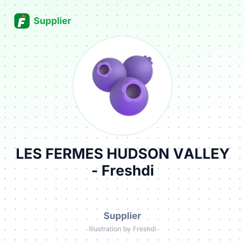 LES FERMES HUDSON VALLEY – summary card, no photo uploaded yet