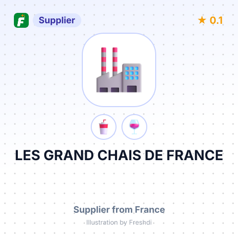 LES GRAND CHAIS DE FRANCE – summary card, no photo uploaded yet