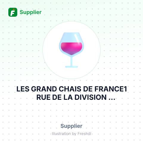 LES GRAND CHAIS DE FRANCE1 RUE DE LA DIVISION LECLERCPETERSBACH – summary card, no photo uploaded yet