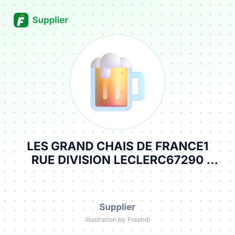 LES GRAND CHAIS DE FRANCE1 RUE DIVISION LECLERC67290 PETERSBACHFRANCE – summary card, no photo uploaded yet