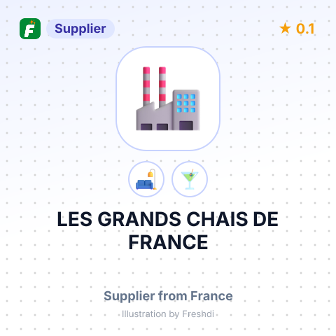 LES GRANDS CHAIS DE FRANCE – summary card, no photo uploaded yet