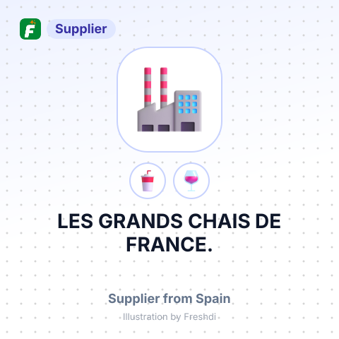LES GRANDS CHAIS DE FRANCE. – summary card, no photo uploaded yet