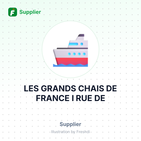 LES GRANDS CHAIS DE FRANCE I RUE DE – summary card, no photo uploaded yet