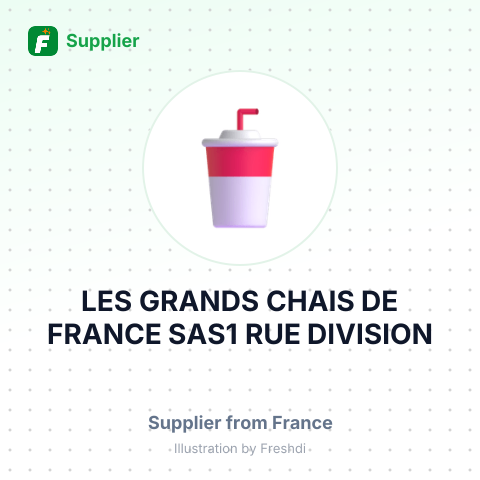 LES GRANDS CHAIS DE FRANCE SAS1 RUE DIVISION LECLERC F 67290 PETERSBACH FRANCE – summary card, no photo uploaded yet