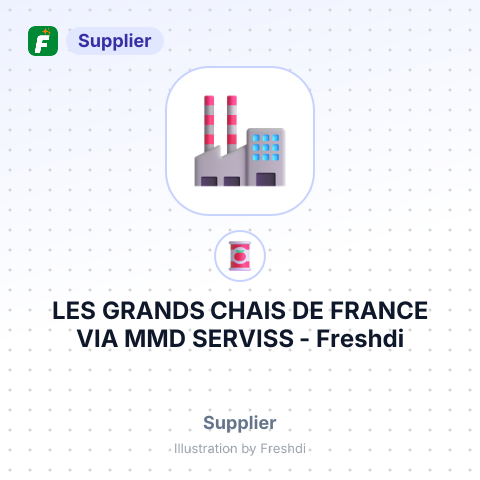 LES GRANDS CHAIS DE FRANCE VIA MMD SERVISS – summary card, no photo uploaded yet