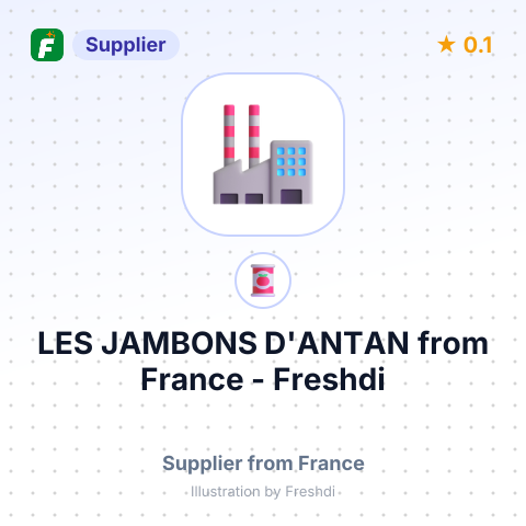 LES JAMBONS D'ANTAN – summary card, no photo uploaded yet