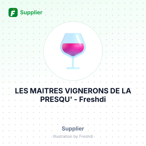 LES MAITRES VIGNERONS DE LA PRESQU' – summary card, no photo uploaded yet