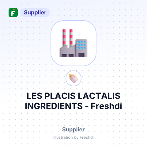 LES PLACIS LACTALIS INGREDIENTS – summary card, no photo uploaded yet