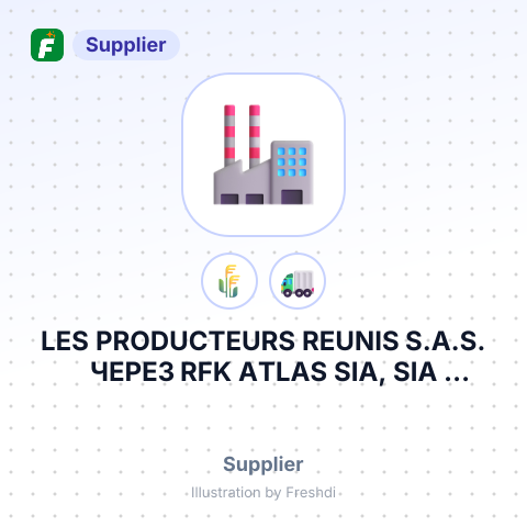 LES PRODUCTEURS REUNIS S.A.S. ЧЕРЕЗ RFK ATLAS SIA, SIA WELLMAN LOGISTICS – summary card, no photo uploaded yet