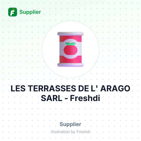 LES TERRASSES DE L' ARAGO SARL – summary card, no photo uploaded yet