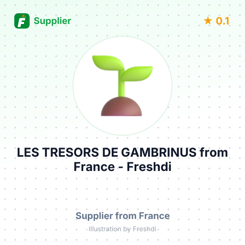 LES TRESORS DE GAMBRINUS – summary card, no photo uploaded yet