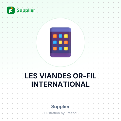 LES VIANDES OR-FIL INTERNATIONAL – summary card, no photo uploaded yet