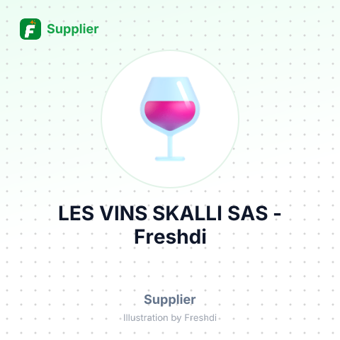 LES VINS SKALLI SAS – summary card, no photo uploaded yet