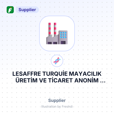 LESAFFRE TURQUİE MAYACILIK ÜRETİM VE TİCARET ANONİM ŞİRKETİ – summary card, no photo uploaded yet