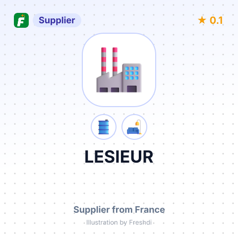 LESIEUR – summary card, no photo uploaded yet