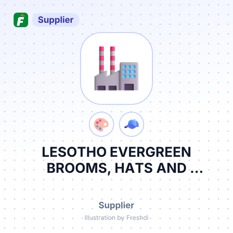 LESOTHO EVERGREEN BROOMS, HATS AND BASKETS – summary card, no photo uploaded yet