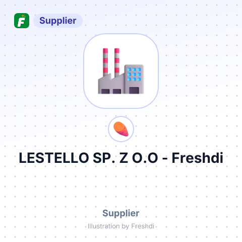 LESTELLO SP. Z O.O – summary card, no photo uploaded yet