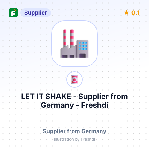 LET IT SHAKE – summary card, no photo uploaded yet