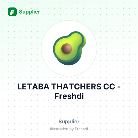LETABA THATCHERS CC – summary card, no photo uploaded yet
