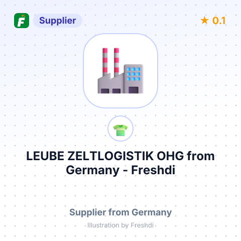LEUBE ZELTLOGISTIK OHG – summary card, no photo uploaded yet