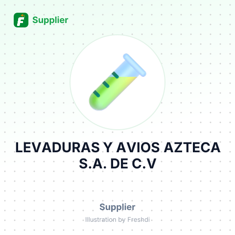 LEVADURAS Y AVIOS AZTECA S.A. DE C.V – summary card, no photo uploaded yet