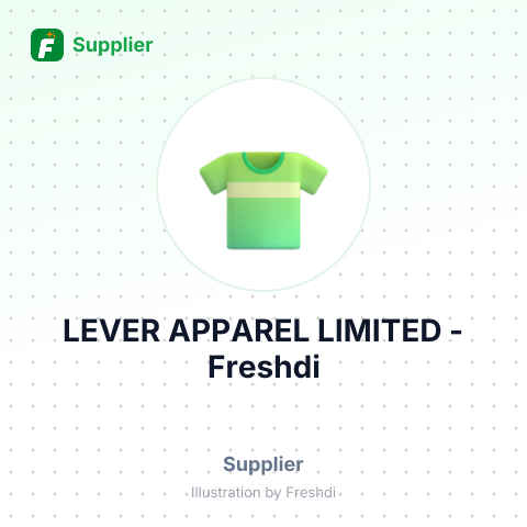 LEVER APPAREL LIMITED – summary card, no photo uploaded yet