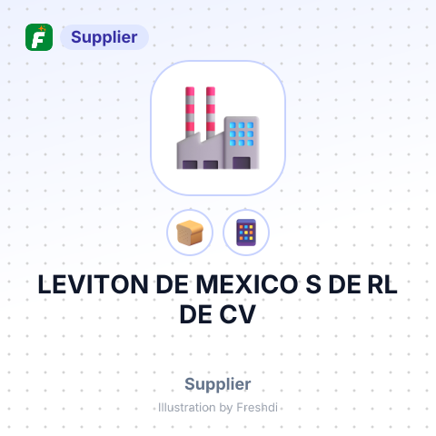 LEVITON DE MEXICO S DE RL DE CV – summary card, no photo uploaded yet