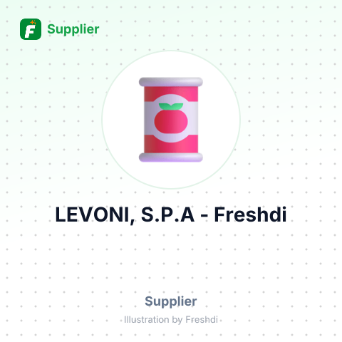 LEVONI, S.P.A – summary card, no photo uploaded yet