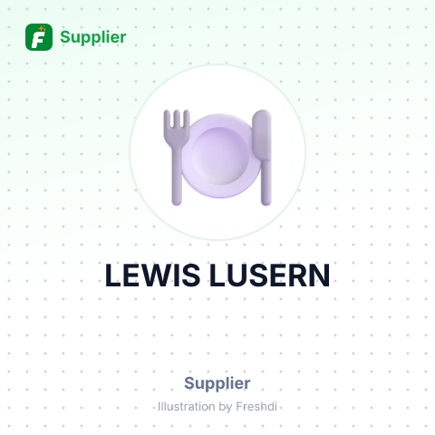 LEWIS LUSERN – summary card, no photo uploaded yet