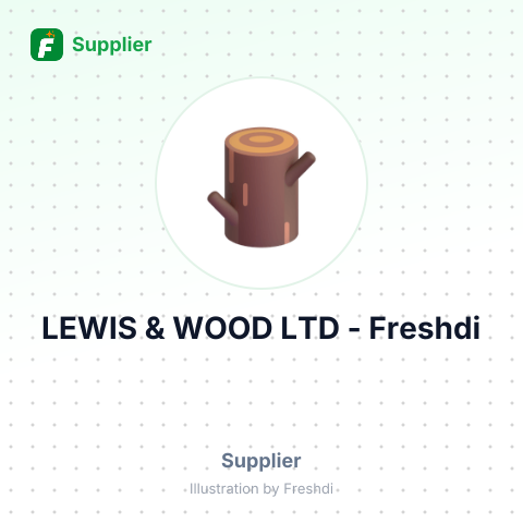 LEWIS & WOOD LTD – summary card, no photo uploaded yet