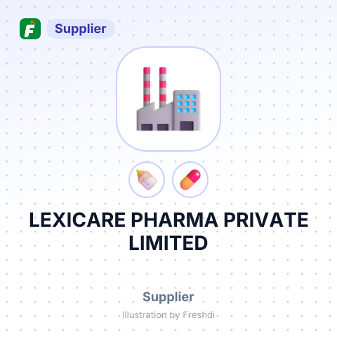 LEXICARE PHARMA PRIVATE LIMITED – summary card, no photo uploaded yet