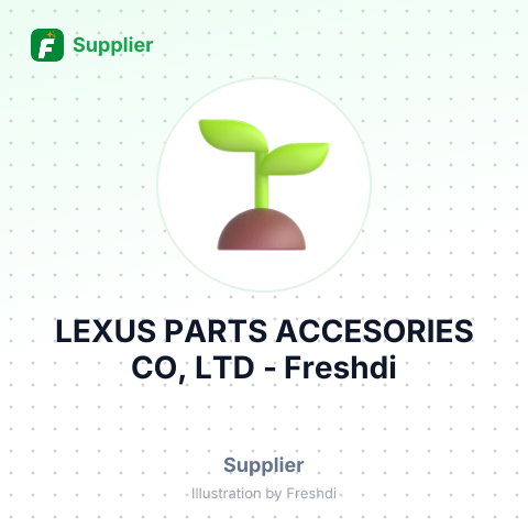 LEXUS PARTS ACCESORIES CO, LTD – summary card, no photo uploaded yet