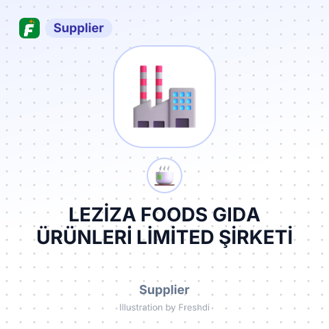 LEZİZA FOODS GIDA ÜRÜNLERİ LİMİTED ŞİRKETİ – summary card, no photo uploaded yet