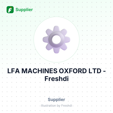 LFA MACHINES OXFORD LTD – summary card, no photo uploaded yet