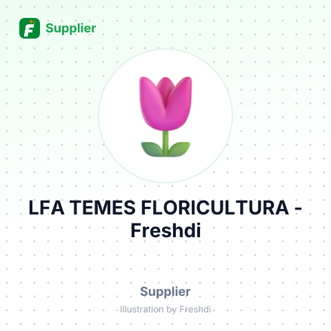 LFA TEMES FLORICULTURA – summary card, no photo uploaded yet