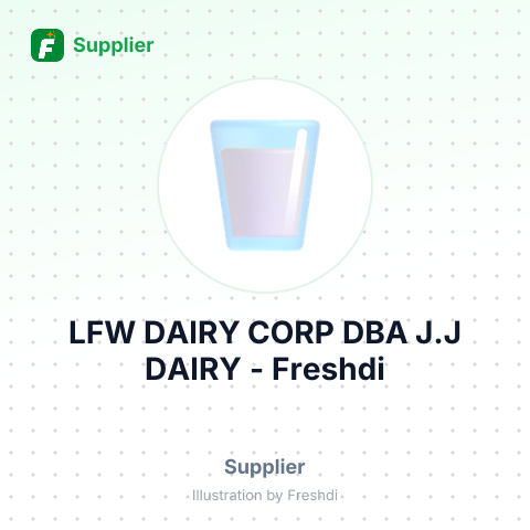 LFW DAIRY CORP DBA J.J DAIRY – summary card, no photo uploaded yet