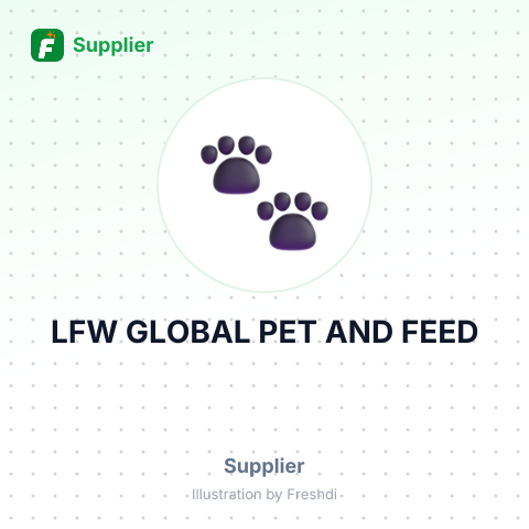 LFW GLOBAL PET AND FEED – summary card, no photo uploaded yet