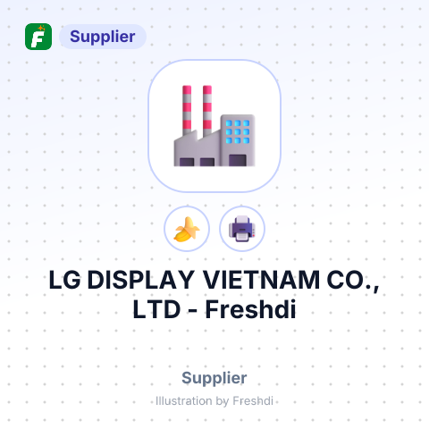LG DISPLAY VIETNAM CO., LTD – summary card, no photo uploaded yet