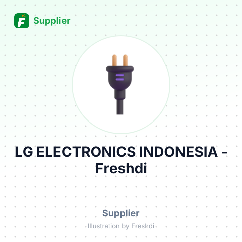 LG ELECTRONICS INDONESIA – summary card, no photo uploaded yet